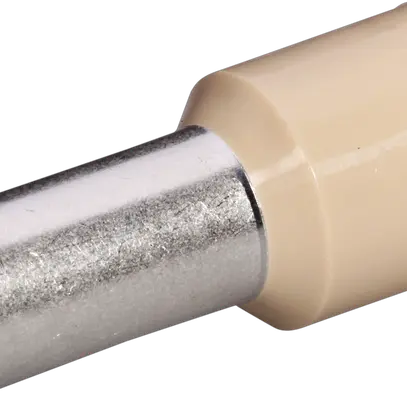 Embout de câble type A isolé 35mm²/16mm beige 