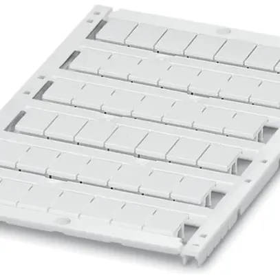 Carta di marcaggio UCT-TM 8 bianco per morsetti 7.6×10.5mm 