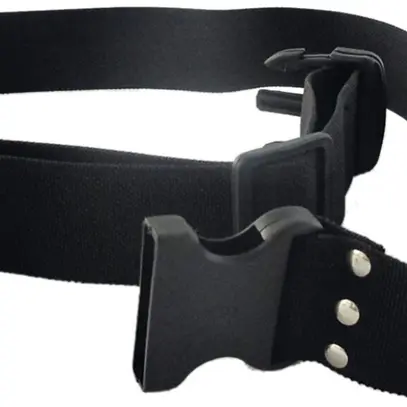 Werkzeuggürtel neutral ohne Taschen, 90…120cm schwarz 
