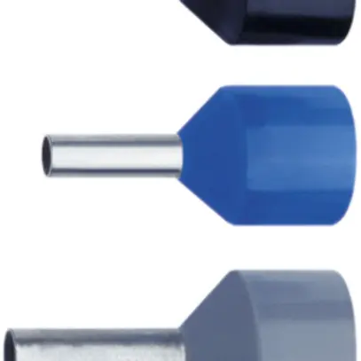 Embout de câble DIN isolé 16mm²/12mm bleu 