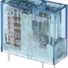 Relais commutation Finder 40, 1C 10A/24VDC sensitif AgCdO 288Ω 5mm RT II 