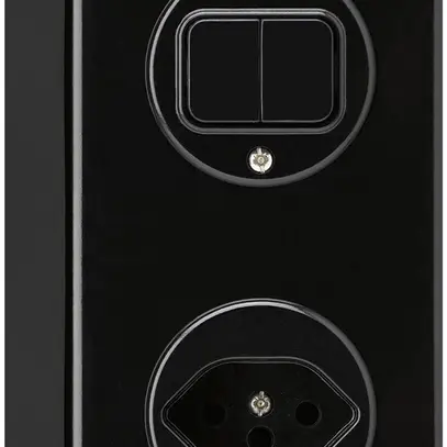 Combinazione AP I-I 1/1L+tipo 13 nero basico 