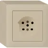 Presa AP kallysto T15 beige con morsetti a vite 