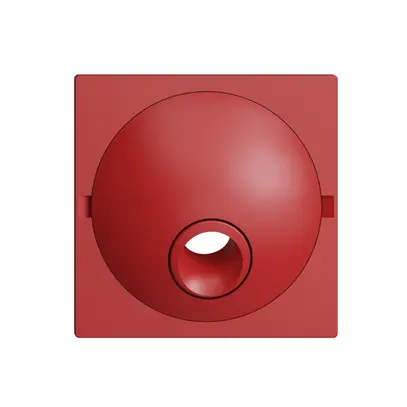 Placca front. EDIZIOdue berry per scatola di raccordo 