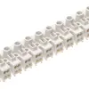 Barrette de bornes Electro Terminal 12P 1.5…2.5mm² 16A 450V blanc 