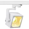 Projecteur LED EURO CUBE 28.5W 2100lm 3000K 60° adaptateur 3-phases IP20 blanc 