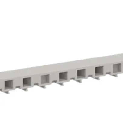 Supporto per morsetti a innesto vuoto ABB ZK 19 per distributore ComfortLine 