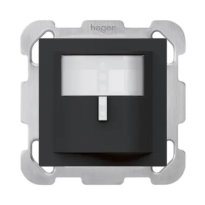 Détecteur de mouvement ENC Hager kallysto B 3 fils noir 