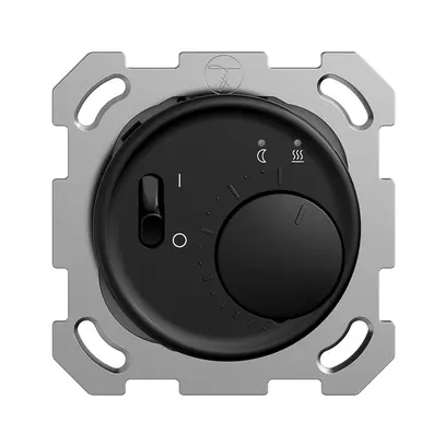 Thermostat d'ambiance ENC STANDARDdue noir 