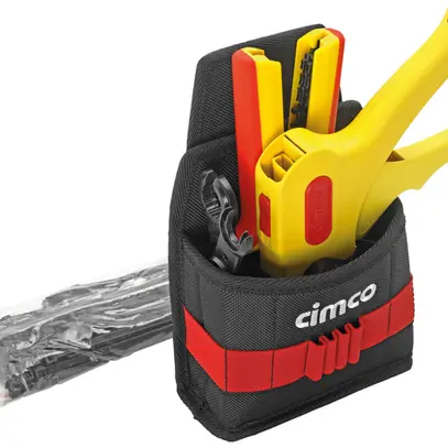 Sacoche à outils pour ceinture CIMCO Solar Wave L 4 pièces 