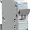 Leitungsschutzschalter Hager MCB 1P 230V Typ C 1A Icn 6kA 1TE 