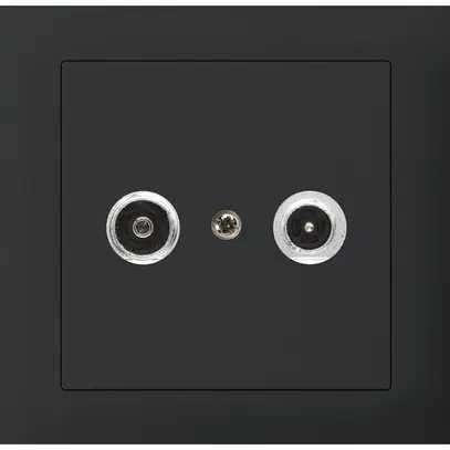 Prise d'antenne INC kallysto R-TV montage T boîte INC G3 14dB 2GHz noir 