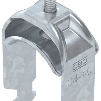 Brida rapida BET 2056 piede a H metallo 34…40mm 1×cavo acciaio Zn-cal-im 