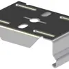 Supporto DOTLUX, 36×57×15mm, in accaio p.montaggio soffitto o parete LINEAselect 