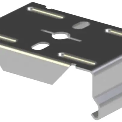 Supporto DOTLUX, 36×57×15mm, in accaio p.montaggio soffitto o parete LINEAselect 