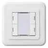 UP-Taster Hager basico C KNX 4-fach LED weiss 