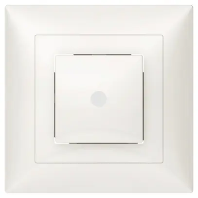 Interrupteur lumineux ENC SIDUS B 6/1L blanc brillant 