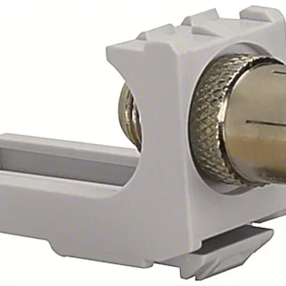 Koax-Kupplung ABB ZE317, IEC-Buchse/F-Buchse für Media-Verteiler AK600MB 