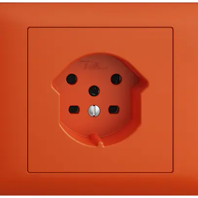 Presa INS EDIZIOdue BKE T15 arancione 