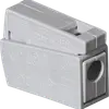 Borne pour luminaire sans vis WAGO 1…2.5mm²/0.5…2.5mm² gris 