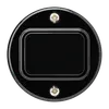 Insert pour interrupteur ENC basico 3/1L noir 