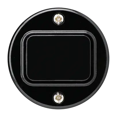 Inserto per interruttore INC basico 3/1L nero 