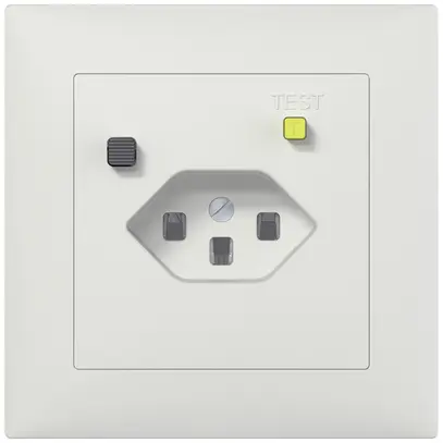 Prise FI ENC SIDUS B T23 30mA blanc 