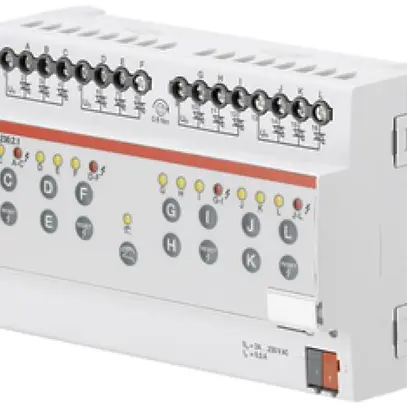 Actionneur de chauffage KNX AMD ABB, 12-fois 160mA 24…230VAC 