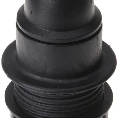 Douille E14 matière isolante noir avec bordure, Vossloh 