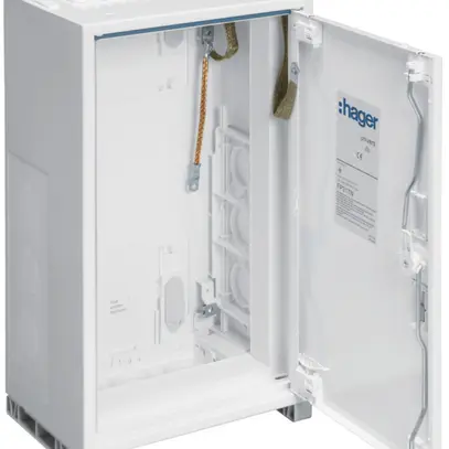 Armadio murale Hager univers con porta CP I IP44 550×800×205mm 