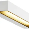 Applique LED SLV PEMA WL 7.7W 450lm 3000K IP54 110° 220mm blanc 