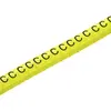 Marqueur de conducteur Weidmüller CLI C MP p.Ø3…4mm 3×5.5mm impression: N jaune 