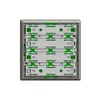 KNX-Funktionseinsatz RGB Temperaturfühler 1…4-fach EDIZIOdue dunkelgrau mit LED 
