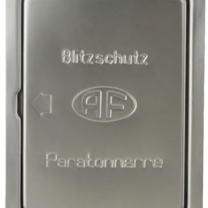 Porte de maintenance pour machon de contrôle Flury AL 58, acier inoxydable A2 