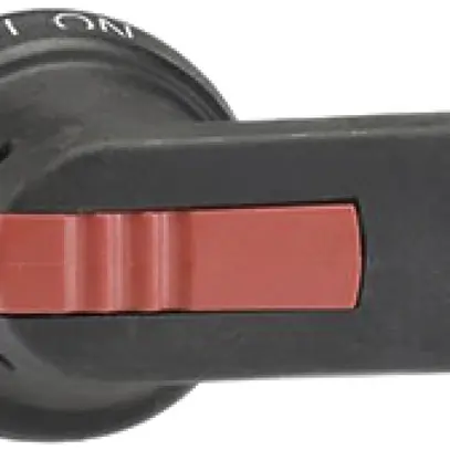 Poignée pistolet ABB pour OT160-250 noir IP65 axe 80mm verrouillable 