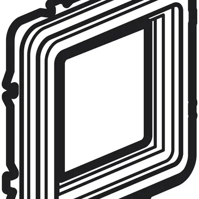 Adattatore Soliroc per Mosaic senza coperchio chiud. 