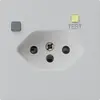 Presa kallysto A T13 FI 30mA grigio chiaro 