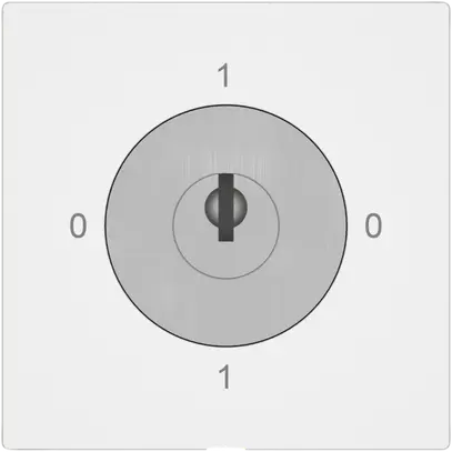 Interruttore rotativo EDIZIO.liv SNAPFIX® interr.0/3L serrature&2 chiavi bi 