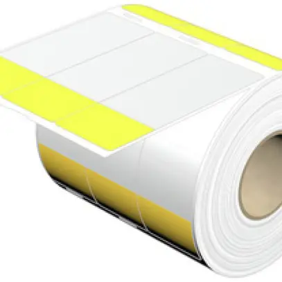 Étiquette pour marqueur de câble WM THM WO p.Ø8…21.7mm 93mm polyester jaune 