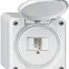 Scatola di raccordo AP robusto IP55 bianco 1×TT83 