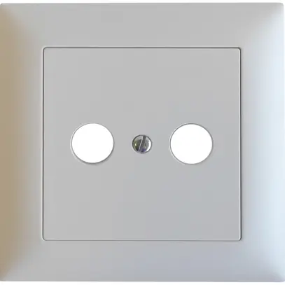 Placca frontale Edizio/presa 2 buco 