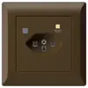 Presa INC KLI T23 FI 30mA marrone 