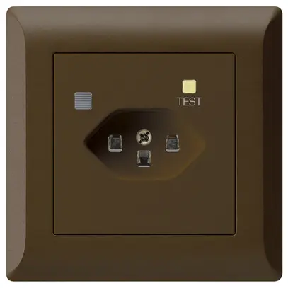 Presa INC KLI T23 FI 30mA marrone 