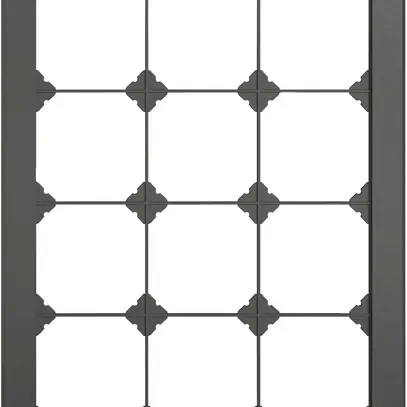 En-tête ENC EDIZIO.liv SNAPFIX® 4×3 pour combinaisons au choix gris foncé 