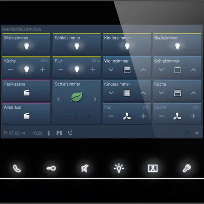 Écran tactile AP 7" ABB anthracite free@home 