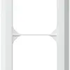 Cadre de recouvrement ENC kallysto.line 4×1 blanc 92×272mm 