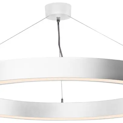 Lampada sospesa LED Sylvania Nilo 56W 5700lm 830 DALI EM Ø800mm bianco 
