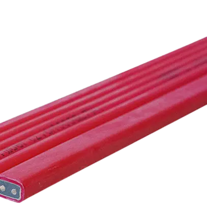 Cavo piatto Woertz Combi 5×2.5+2×1.5mm² senza alogeni rosso Cca 