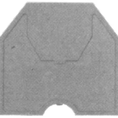 Paroi de fermeture Wieland 16mm² gris 