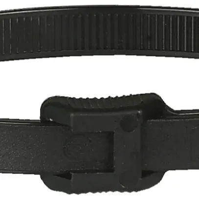 Collier Colring 7.6×359mm noir 